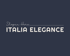 Elegant Apparel Brand logo design