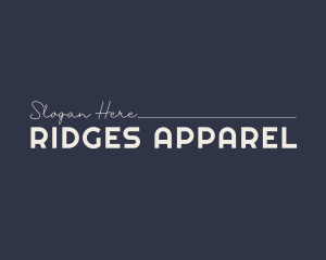 Elegant Apparel Brand logo design