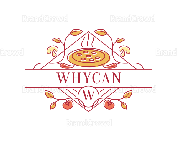 Gourmet Pizza Restaurant Logo