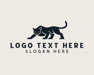 Leopard - Wild Jungle Panther logo design