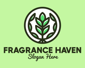 Organic Farming Emblem logo design