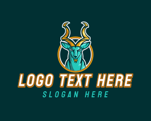 Professional Athlete - Antelope Horn Sports logo design