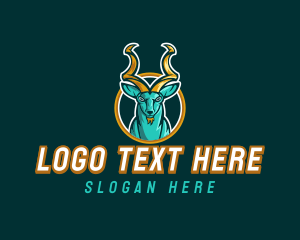 Horns - Antelope Horn Sports logo design