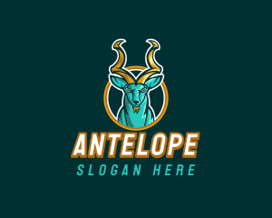 Antelope Horn Sports logo design