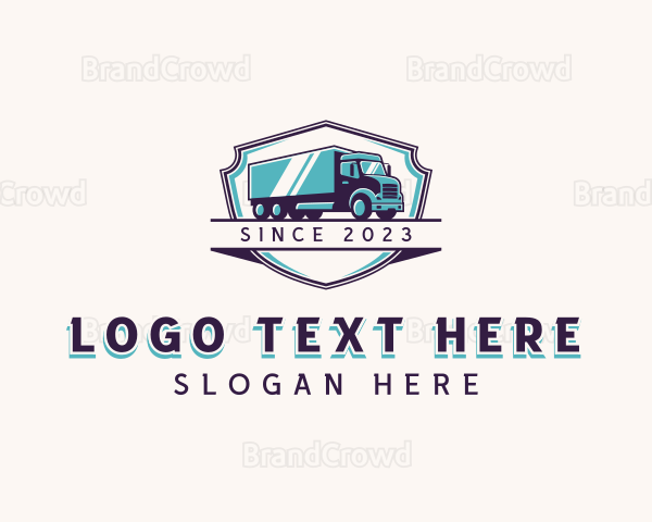 Truck Vehicle Transportation Logo