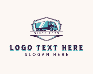 Truck - Truck Vehicle Transportation logo design