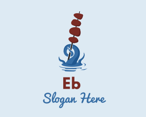 Seafood Skewer Restaurant Logo