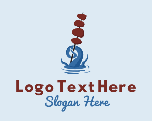 Seafood Skewer Restaurant Logo