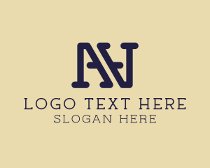 Letter Na - Casual Apparel Brand logo design