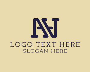 Letter Nh - Casual Apparel Brand logo design