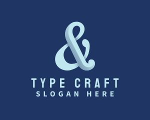 Upscale Business Ampersand logo design