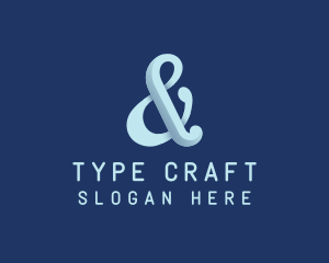 Upscale Business Ampersand logo design