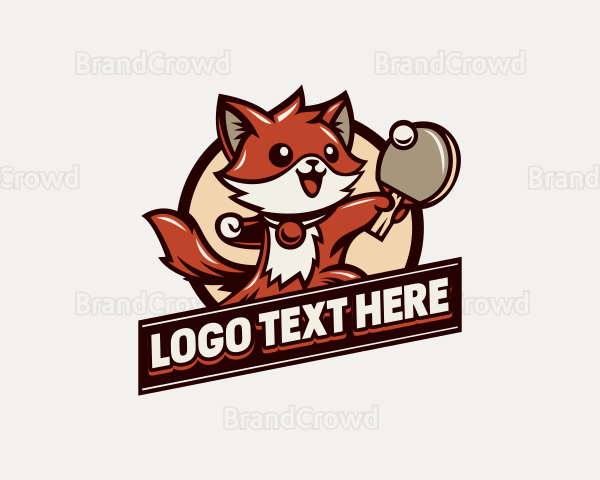 Ping Pong Fox League Logo