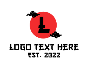 Japanese - Japanese Cloud Letter logo design