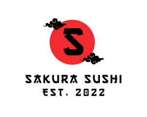 Japanese - Traditional Japanese Cloud logo design