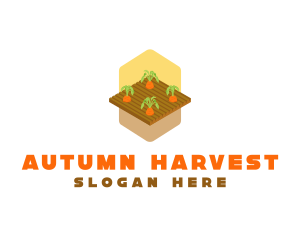 Carrot Plant Farm logo design