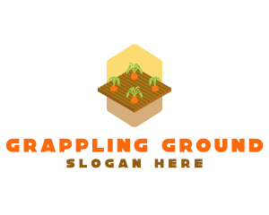 Carrot Plant Farm logo design