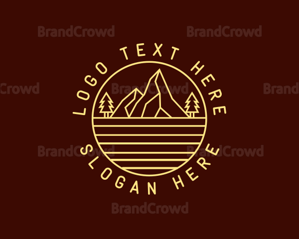 Outdoor Mountain Travel Logo