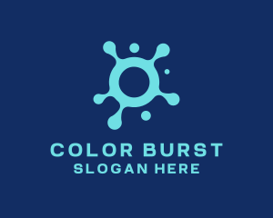 Splatter - Paint Blob Splatter logo design