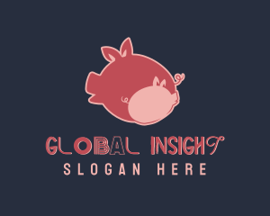 Animal Shelter - Piglet Pig Farm logo design