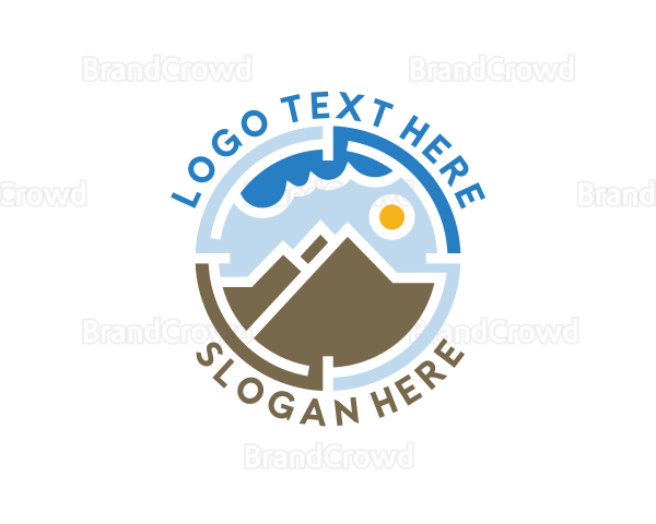 Mountain Sky Hiking Logo