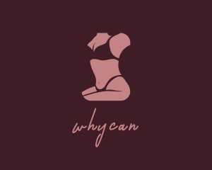 Aesthetician - Sexy Bikini Woman logo design