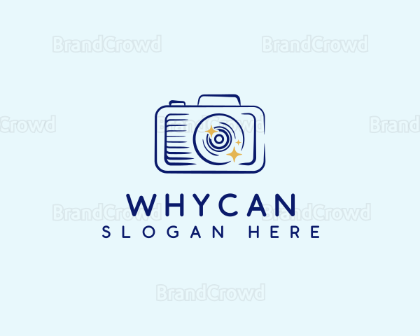 Camera Flash Photography Logo