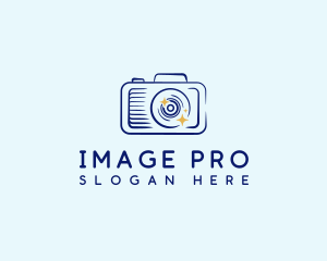 Imaging - Camera Flash Photography logo design