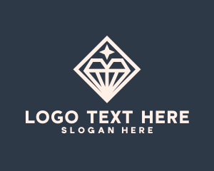 Jewel - Diamond Jewel Accessories logo design