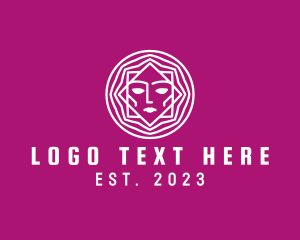 Teenager - Coin Woman Cosmetology logo design