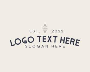 Business - Business Crystal Wordmark logo design