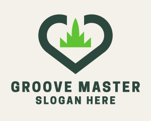 Grass Heart Gardening Logo