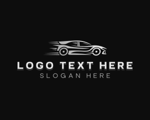 Super Car - Fast Car Racer logo design