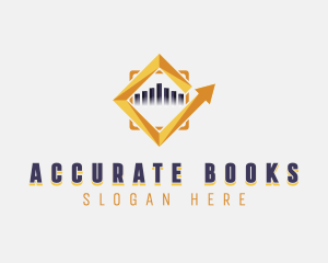 Bookkeeper - Analytics Graph Financing logo design