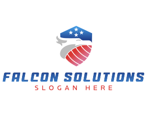 American Eagle Shield logo design