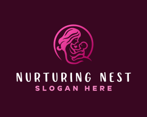 Maternal - Parenting Mother Childcare logo design