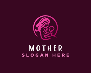 Parenting Mother Childcare logo design