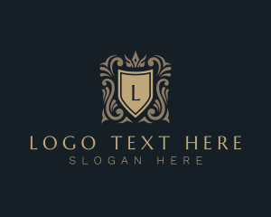 Letter TG - Crown Shield Royal Crest logo design