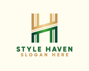 Modern Marketing Firm Letter H Logo