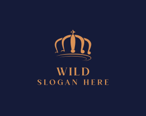 Elegant Crown Jewelry Logo