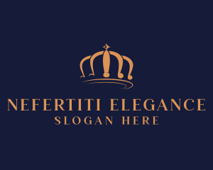 Elegant Crown Jewelry logo design