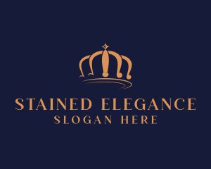 Elegant Crown Jewelry logo design