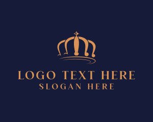Pageant - Elegant Crown Jewelry logo design