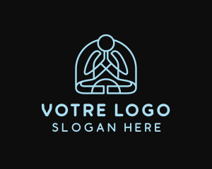Yogi - Yoga Meditation Zen logo design