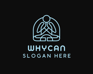 Health - Yoga Meditation Zen logo design
