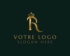 Regal - Premium Royal Monarch Letter R logo design