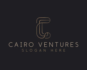 Elegant Luxury Boutique Letter C logo design