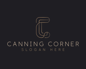 Elegant Luxury Boutique Letter C logo design