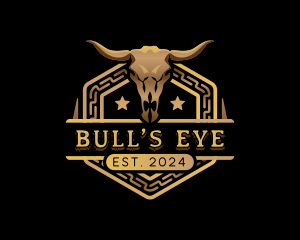 Bull Horn Ranch logo design