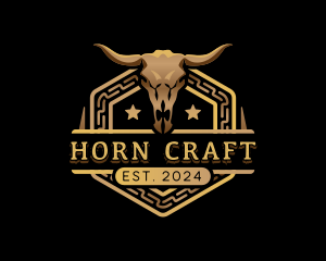 Bull Horn Ranch logo design